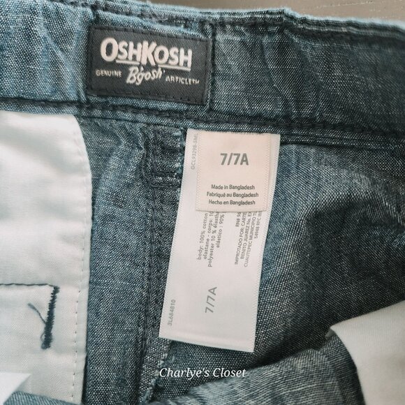 Oshkosh B'gosh & Carhartt 5pc LOT Boys Sizes 6-8 NWT|Back 2 School Playdate Pics - Picture 13 of 16